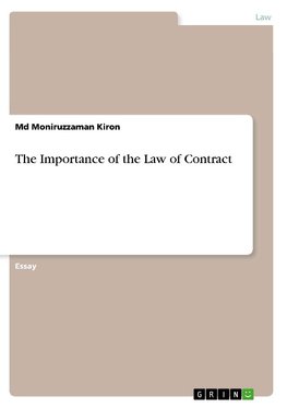 The Importance of the Law of Contract