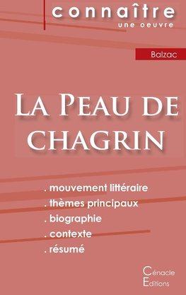 Fiche de lecture La Peau de chagrin de Balzac (Analyse littéraire de référence et résumé complet)
