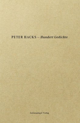 Hundert Gedichte