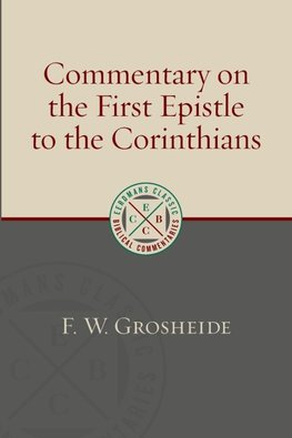 Commentary on the First Epistle to the Corinthians