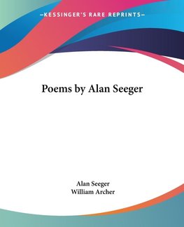 Poems by Alan Seeger
