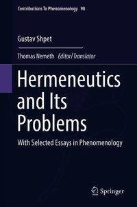 Hermeneutics and Its Problems