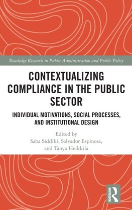 Contextualizing Compliance in the Public Sector