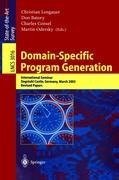 Domain-Specific Program Generation