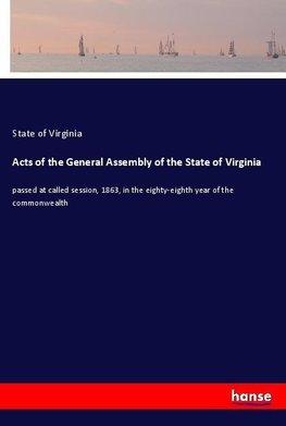 Acts of the General Assembly of the State of Virginia