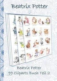 Beatrix Potter 99 Cliparts Buch Teil 2 ( Peter Hase )