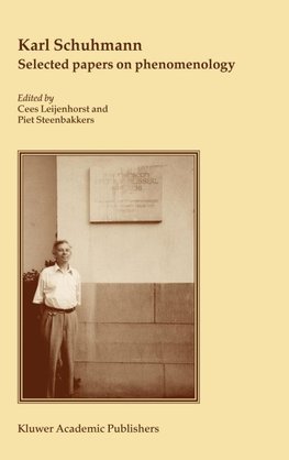 Karl Schuhmann, Selected papers on phenomenology