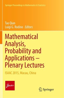 Mathematical Analysis, Probability and Applications - Plenary Lectures