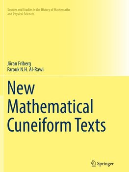 New Mathematical Cuneiform Texts