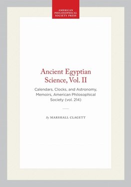 Ancient Egyptian Science, Vol. II