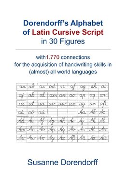 Dorendorff 's Alphabet of Latin Cursive Script in Figures