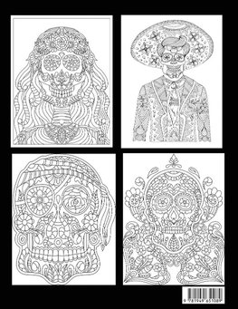 Sugar Skull Coloring Book