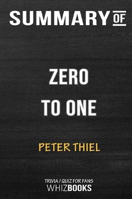 Summary of Zero to One