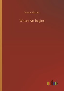 Where Art begins