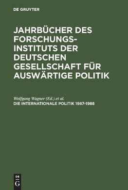 Die Internationale Politik 1987/88