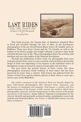 Last Rides, Cowboys, Indians & Generals & Chiefs