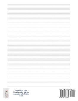 Lined Paper for Kids Book (Highly advanced 18 lines per page)