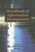 Handbook of Information Management