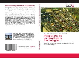 Propuesta de parámetros y tecnologías