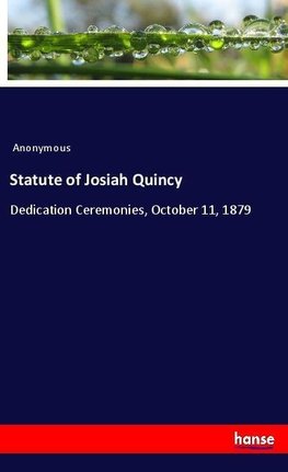 Statute of Josiah Quincy
