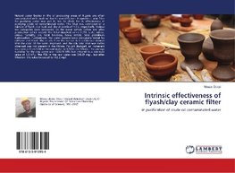 Intrinsic effectiveness of flyash/clay ceramic filter