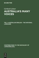 Australian English - The National Language