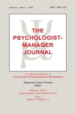 Developmental Assessment Centers Tpmj V9#2