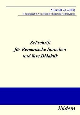 Zeitschrift für Romanische Sprachen und ihre Didaktik. Heft 2.1