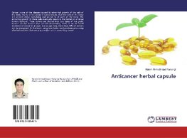 Anticancer herbal capsule