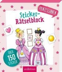 Sticker-Rätselblock Prinzessinnen