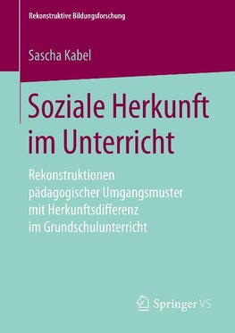 Soziale Herkunft im Unterricht