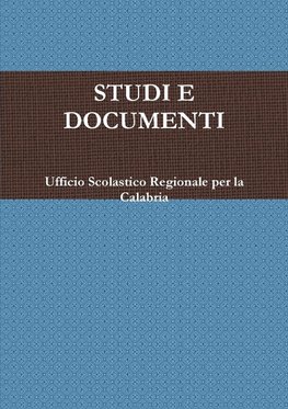 STUDI E DOCUMENTI