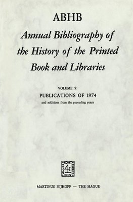ABHB Annual Bibliography of the History of the Printed Book and Libraries