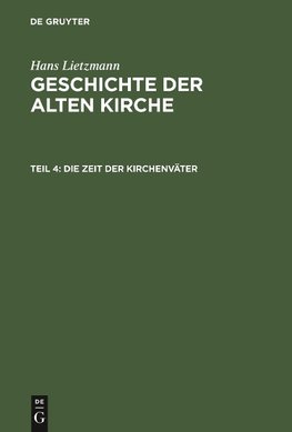 Die Zeit der Kirchenväter