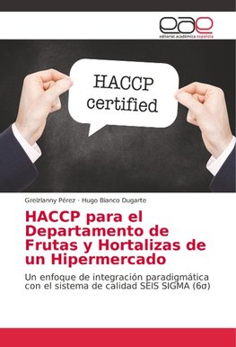 HACCP para el Departamento de Frutas y Hortalizas de un Hipermercado