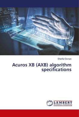 Acuros XB (AXB) algorithm specifications