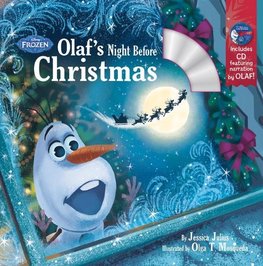 Olaf's Night Before Christmas: Book & CD