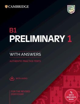 B1 Preliminary 1 for the Revised 2020 Exam Student's Book wi