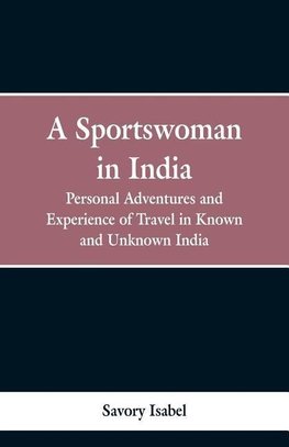 A sportswoman in India