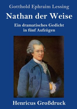 Nathan der Weise (Großdruck)