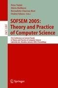 SOFSEM 2005: Theory and Practice of Computer Science