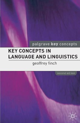 Key Concepts in Language and Linguistics