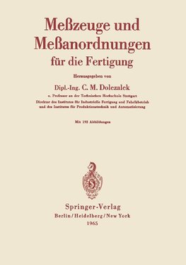 Meßzeuge und Meßanordnungen