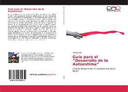 Guía para el "Desarrollo de la Autoestima"