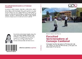 Facultad Sancionadora al Consejo Cantonal