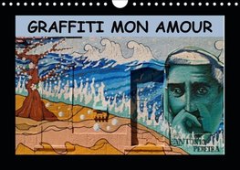 GRAFFITI MON AMOUR (Calendrier mural 2020 DIN A4 horizontal)