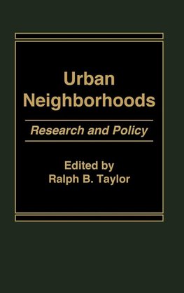 Urban Neighborhoods