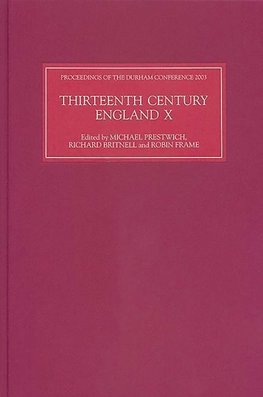 Thirteenth Century England X