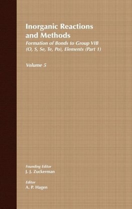 Inorganic Reactions   Methods V 5