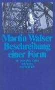 Walser, M: Beschreibung einer Form